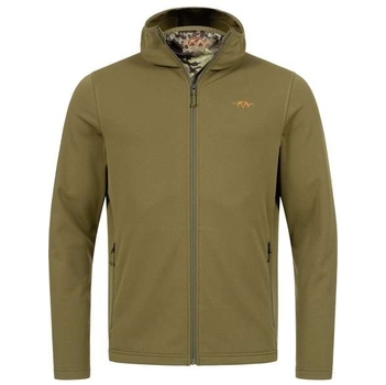 Blaser Mans Drain FZ hoody Dark Olive